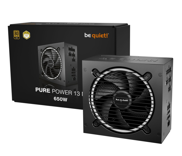 BE QUIET! Pure Power 13 M 650W 80 Plus Gold BP025EU - 1346045 - zdjęcie